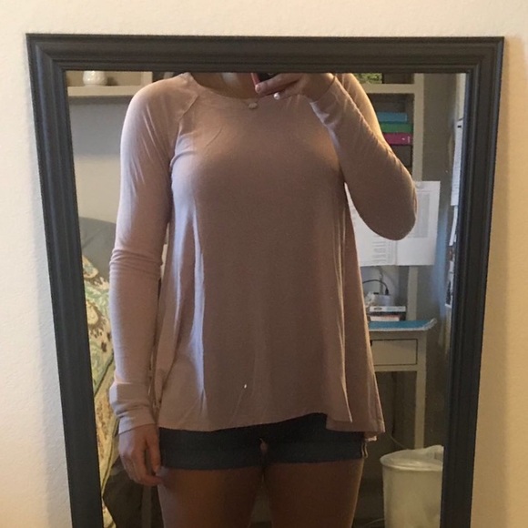Hollister Light Pink Long Sleeve Shirt - Picture 4 of 4